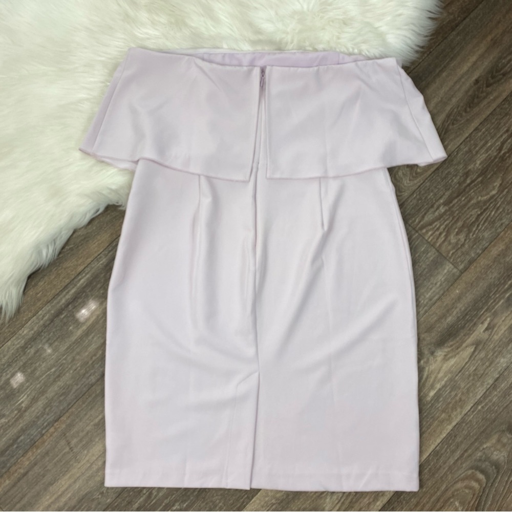 Socialite Pink Strapless Mini Dress - Picture 4 of 5